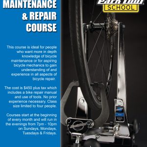 30 Hour Bike Repair Course